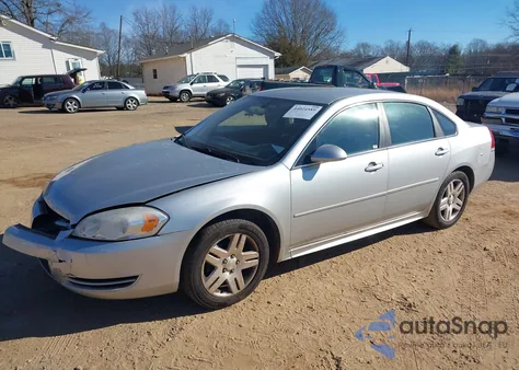2013 Chevrolet Impala Lt из США, поврежденный, VIN 2G1WG5E35D1152008
